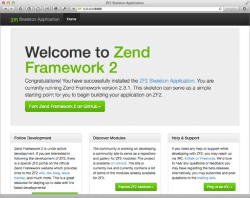 Zend Framework - Plesk 12