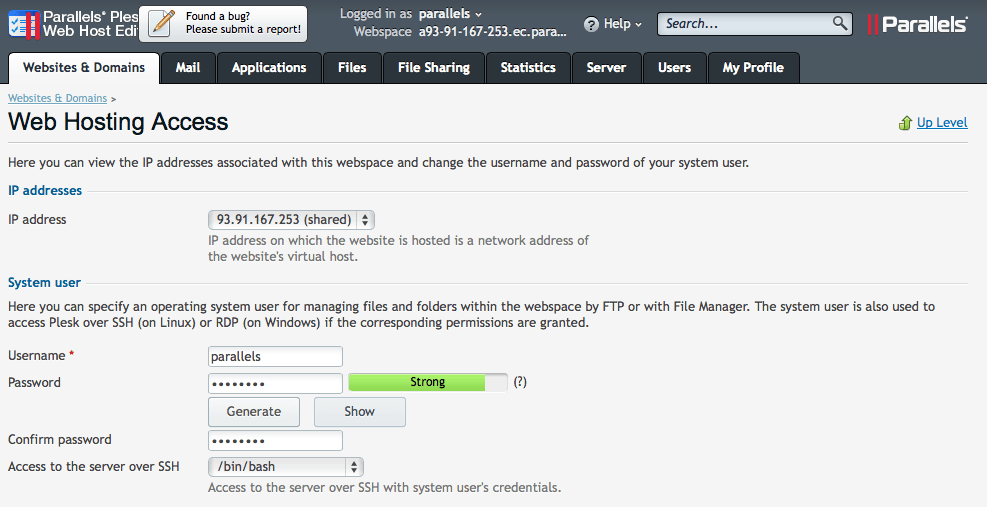 Plesk 12 - Zend - Step 5