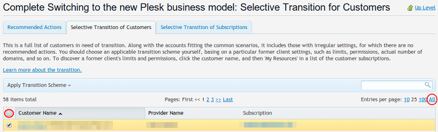 Plesk 12 - Transition Customers