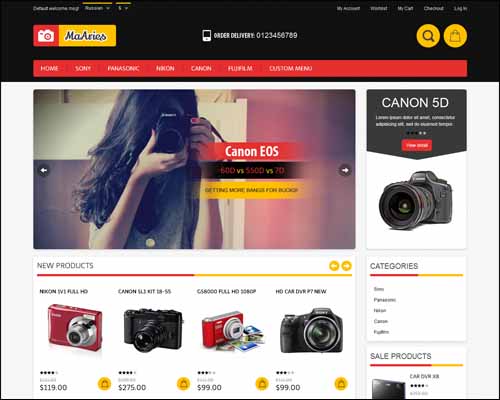 Aries Magento Theme