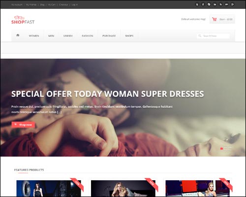 Shopfast Magento Theme