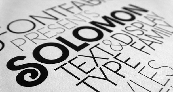 Web Designers’ Favourite Fonts
