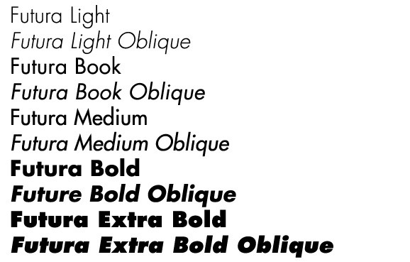 Futura Font