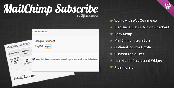 Mail Chimp for WordPress