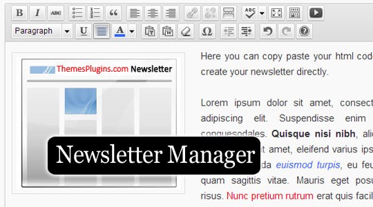 Newsletter Manager