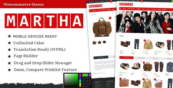 Martha WordPress theme