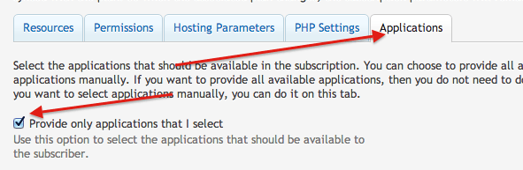 CMS in Plesk