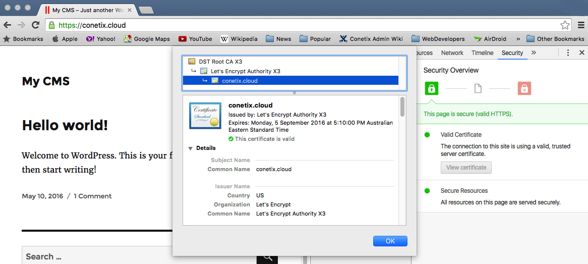 Let's Encrypt SSL