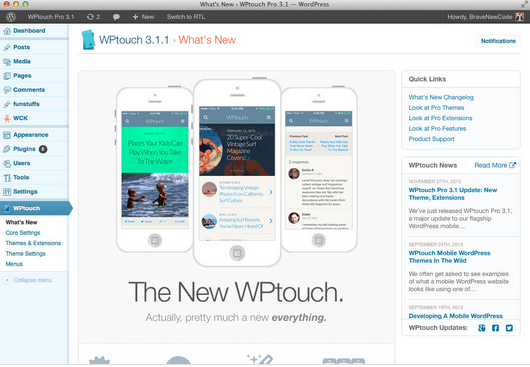 WPTouch 
