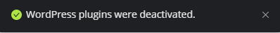 Deactivate Plugins 2