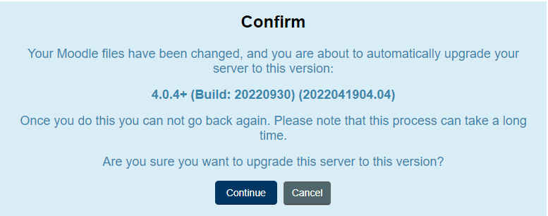 update page