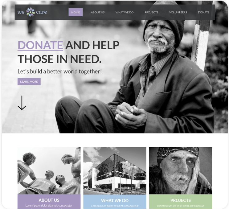 SitejetWebSiteBuilder_WeCareTemplate